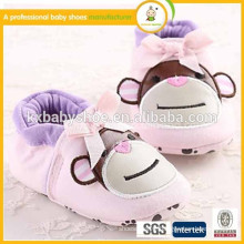 Cartoon animal shoes best quality 2015 cheap fashion dress baby shoes